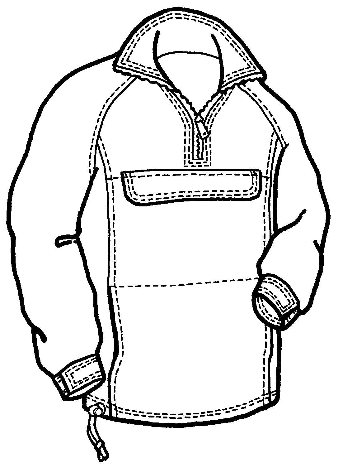 Adult's Fairbanks Anorak PDF Pattern - 124 - The Green Pepper Patterns