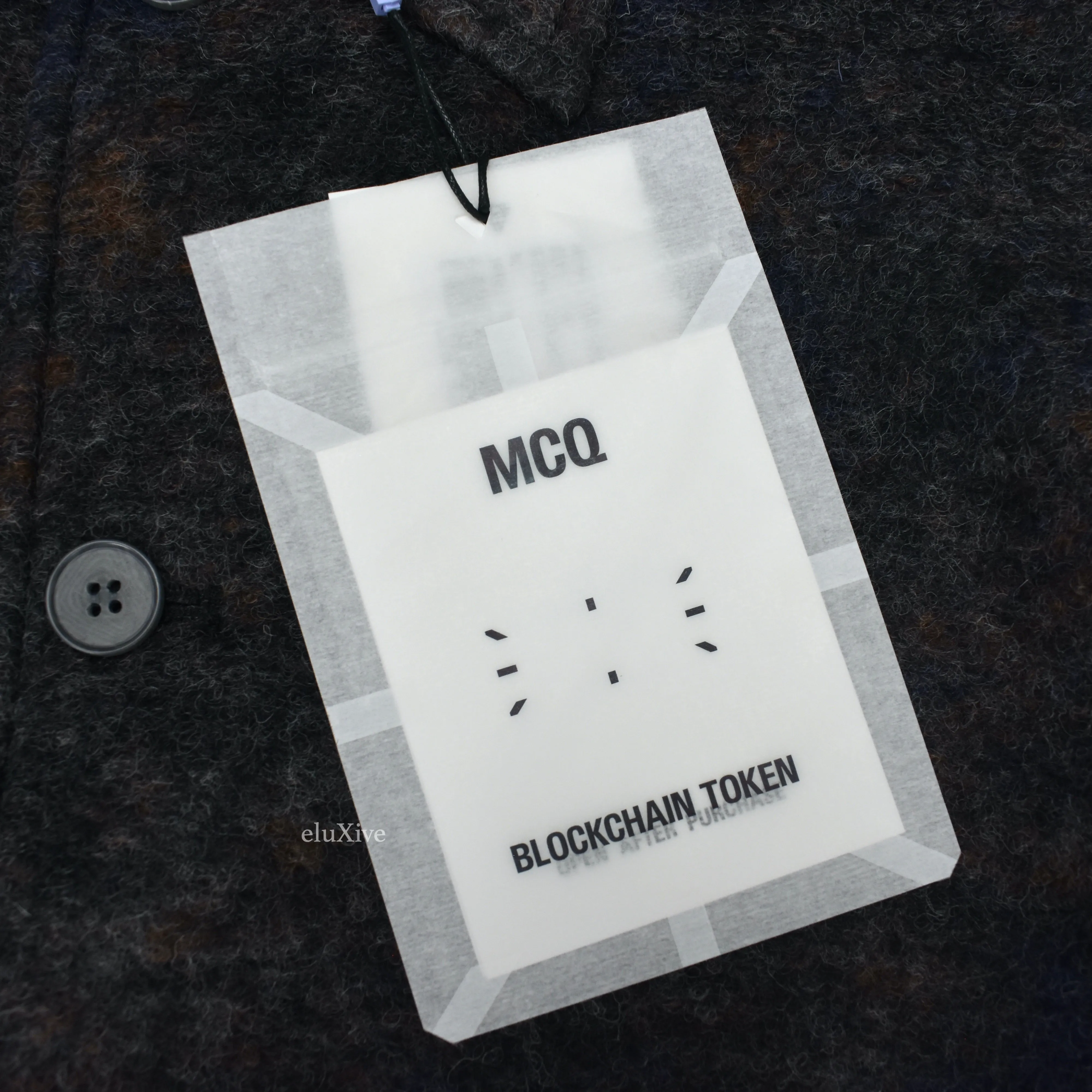 Alexander McQueen - McQ Oversized Marled Wool Coat