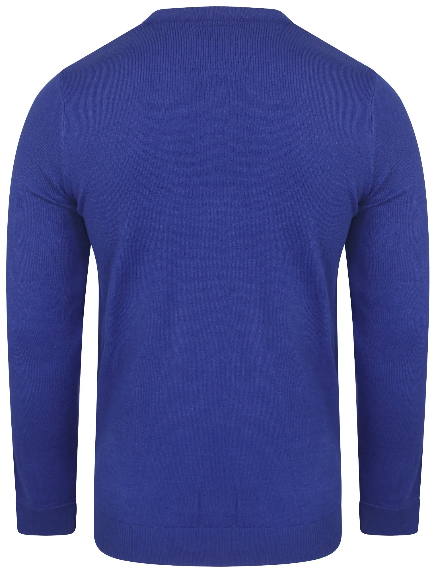 New York Eve 2 Christmas Jumper in Sapphire - Season’s Greetings