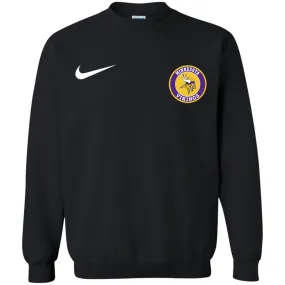 Nike Minnesota Vikings Nfl Football Unisex Crewneck Pullover Sweatshirt