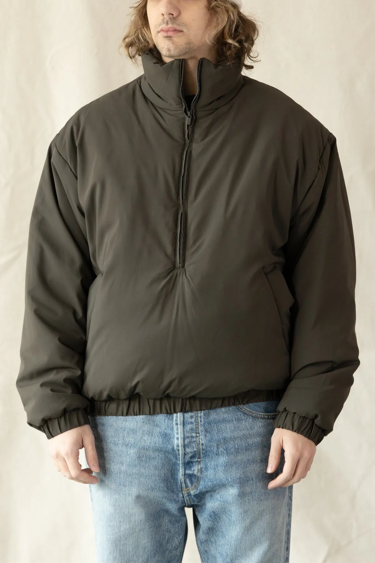Puffer Jacket - Off Black