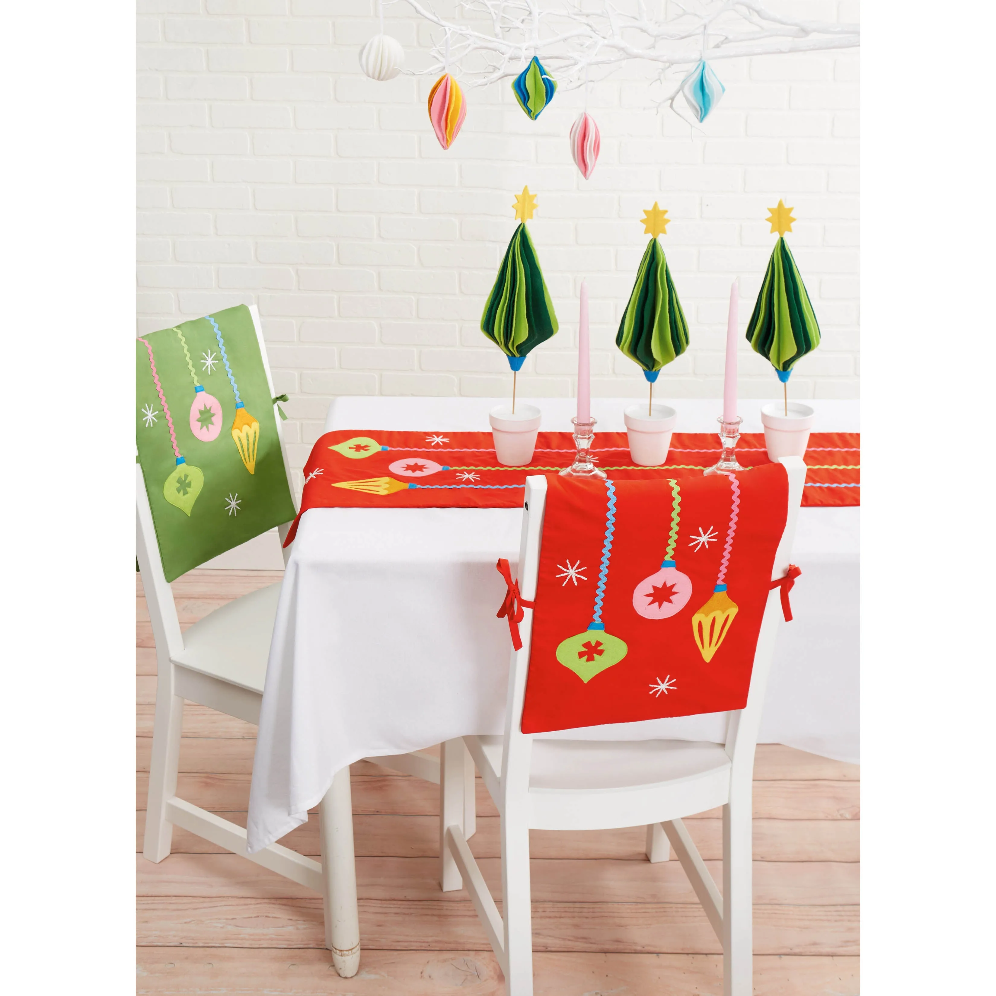 Simplicity Pattern S9669 Holiday Craft, Chair Scarf