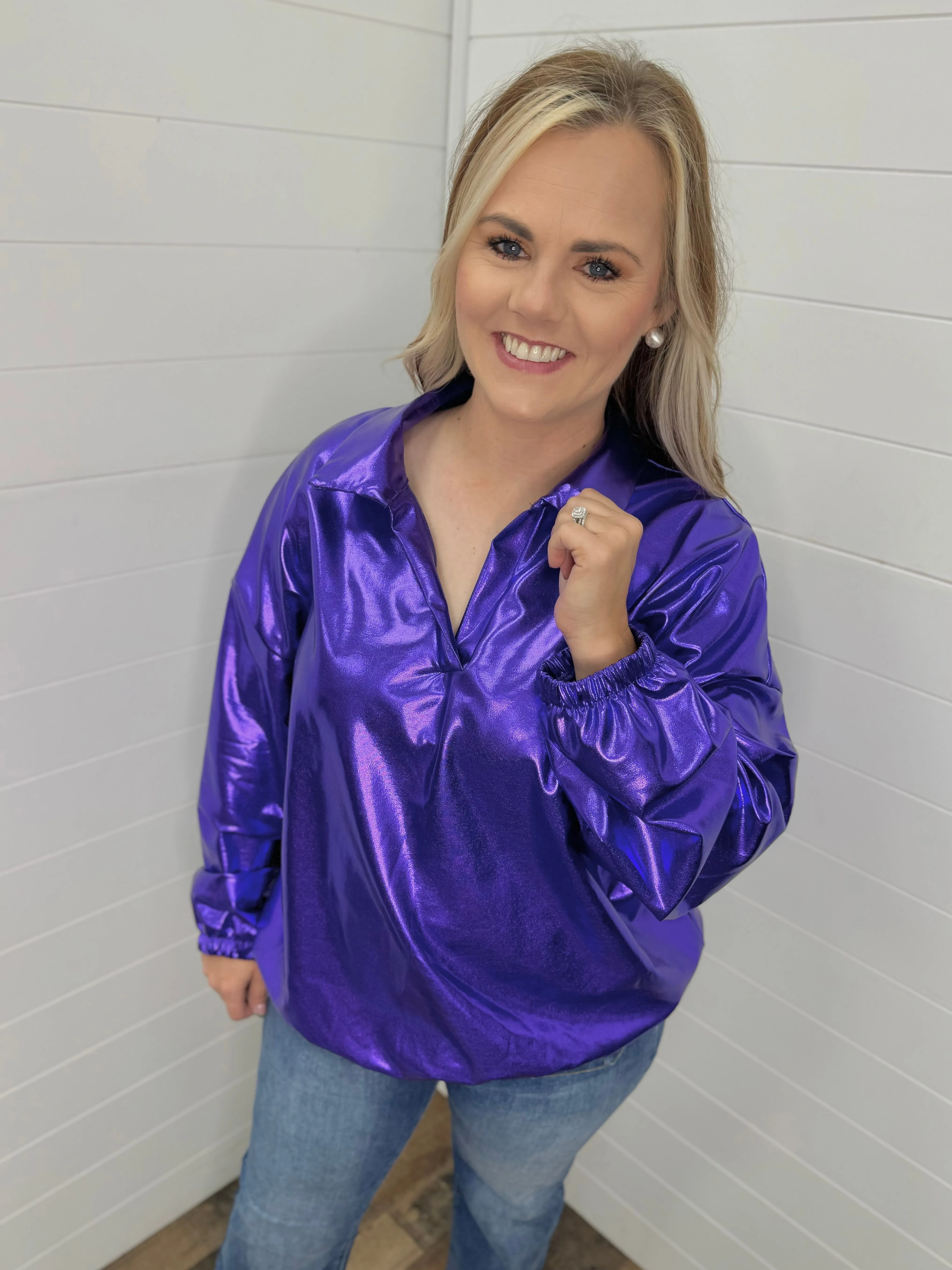 Team Spirit Metallic Pullover