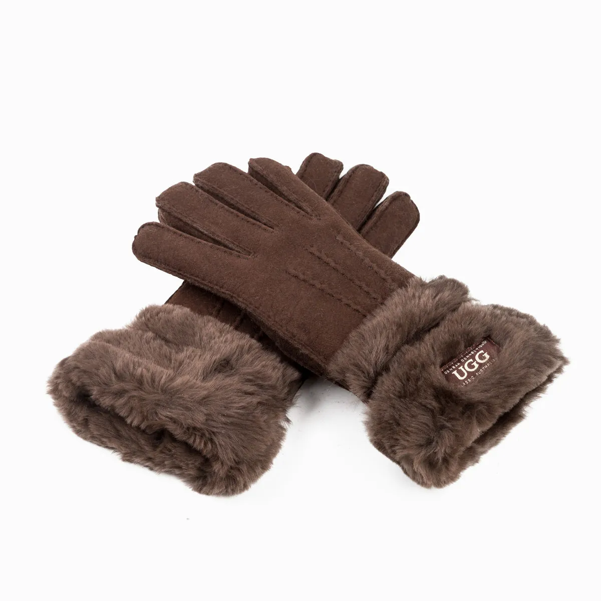 Ugg Sheepskin Double Cuff Glove