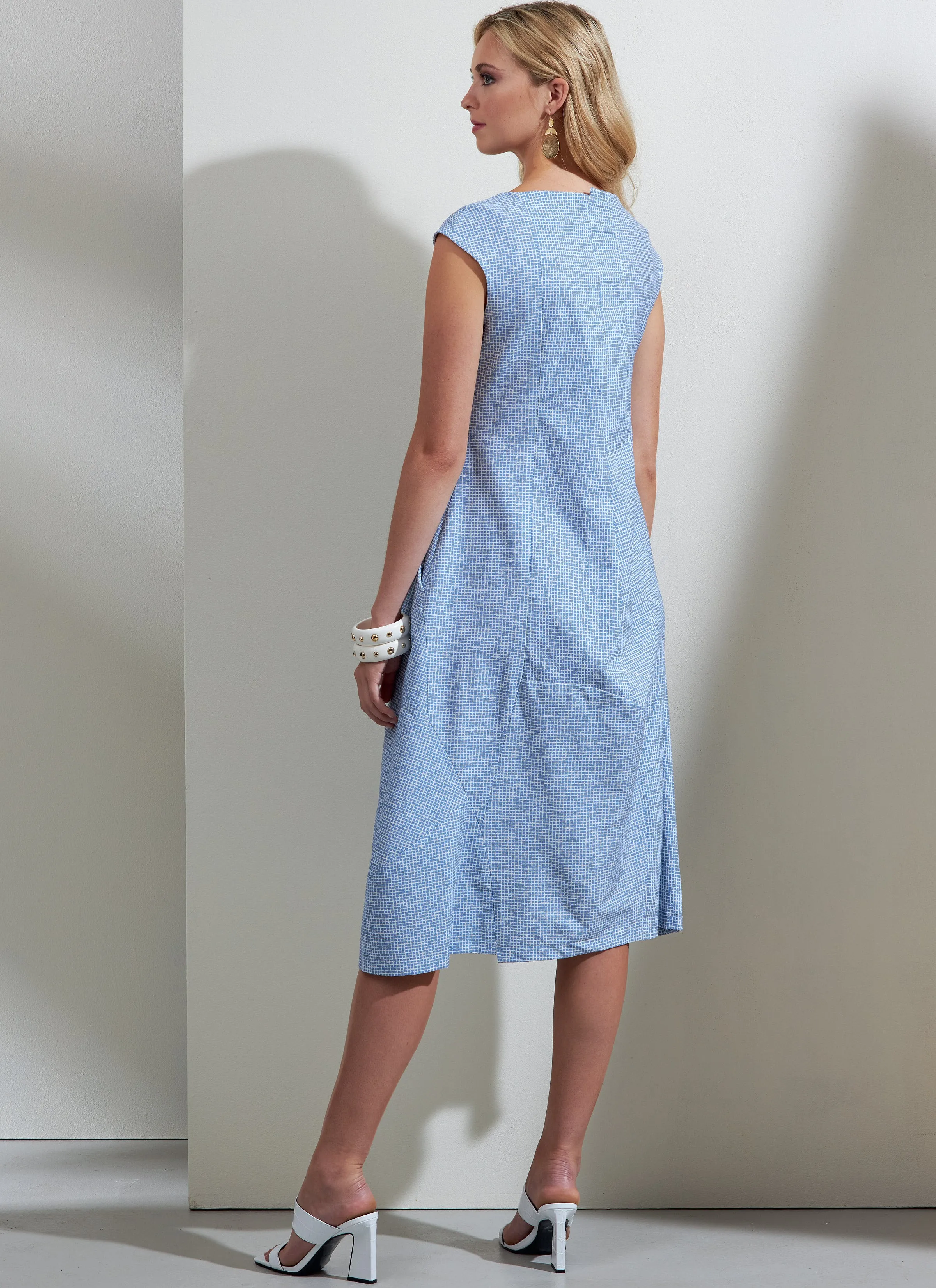 Vogue Pattern V1860 Misses Dress & Knit Top