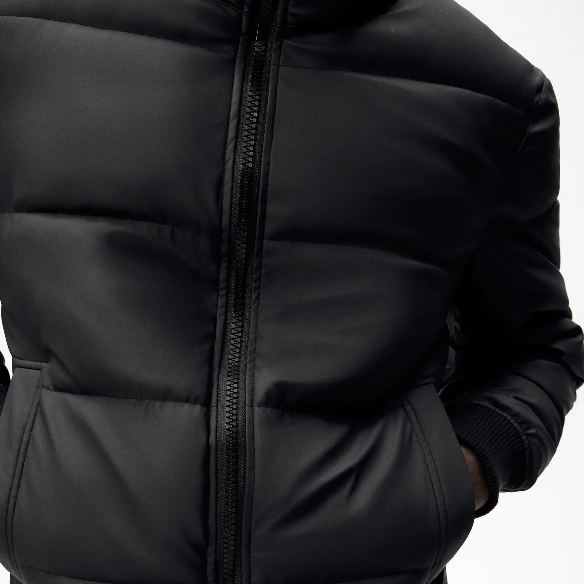 ZR - Men 'Black' Faux Shearling Collar Jacket ZR2259